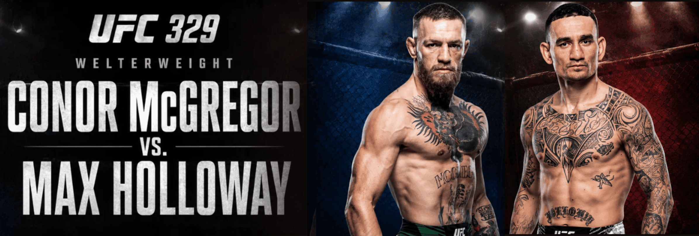 McGregor and Holloway Renew Rivalry in UFC 329 Welterweight Main Event