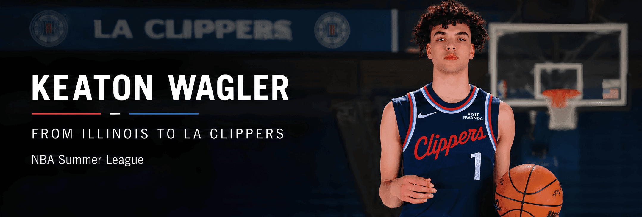 From Illinois to LA Clippers: Keaton Wagler Begins His NBA Journey in Summer League