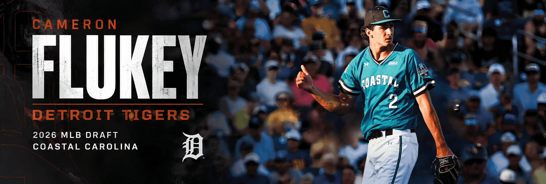 Cameron Flukey Begins Professional Journey After First-Round Selection by Detroit Tigers