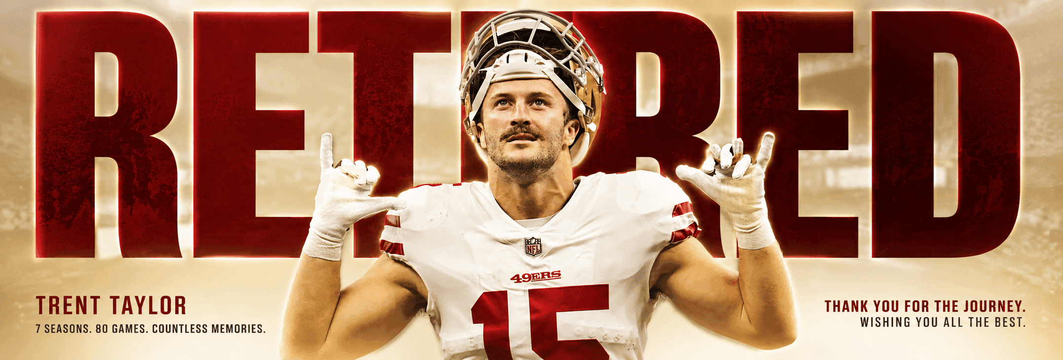 Trent Taylor Brings Seven-Year NFL Journey to a Close with Retirement Announcement