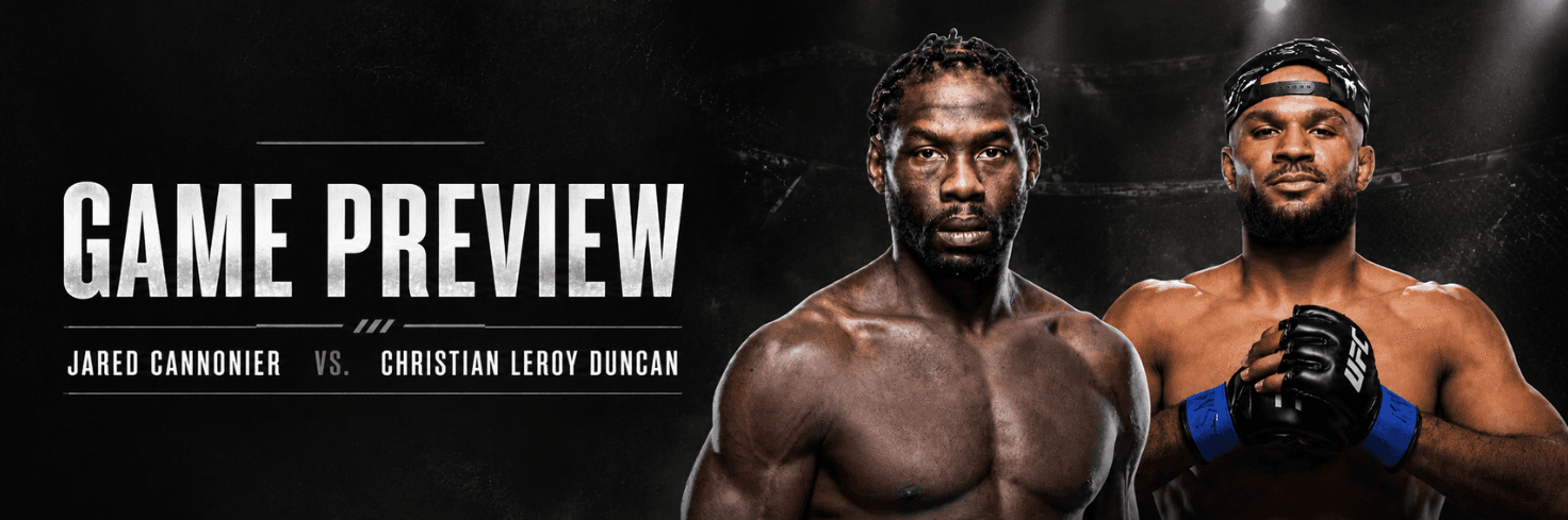 Game Preview: Cannonier Aims to Turn Back Time Against Surging Duncan in High-Stakes Co-Main Clash