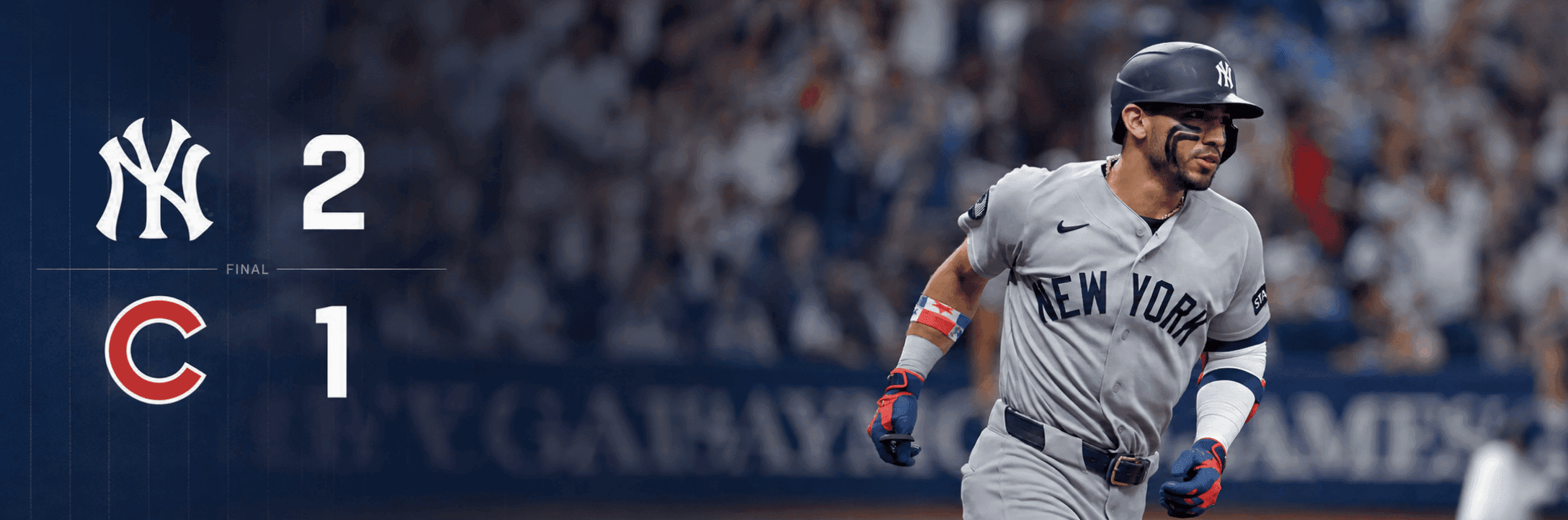 Yankees Edge Cubs 2-1 in Tight Pitchers' Duel at Wrigley Field