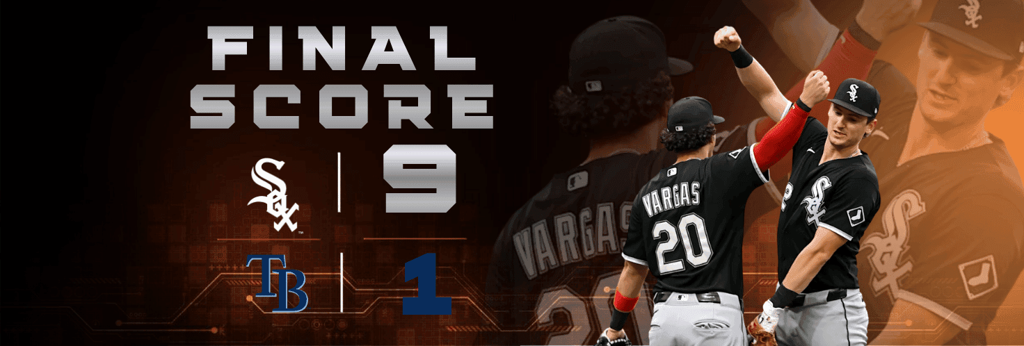 White Sox Turn Rays’ Two-Error Opening Into 9-1 Rout at Tropicana Field