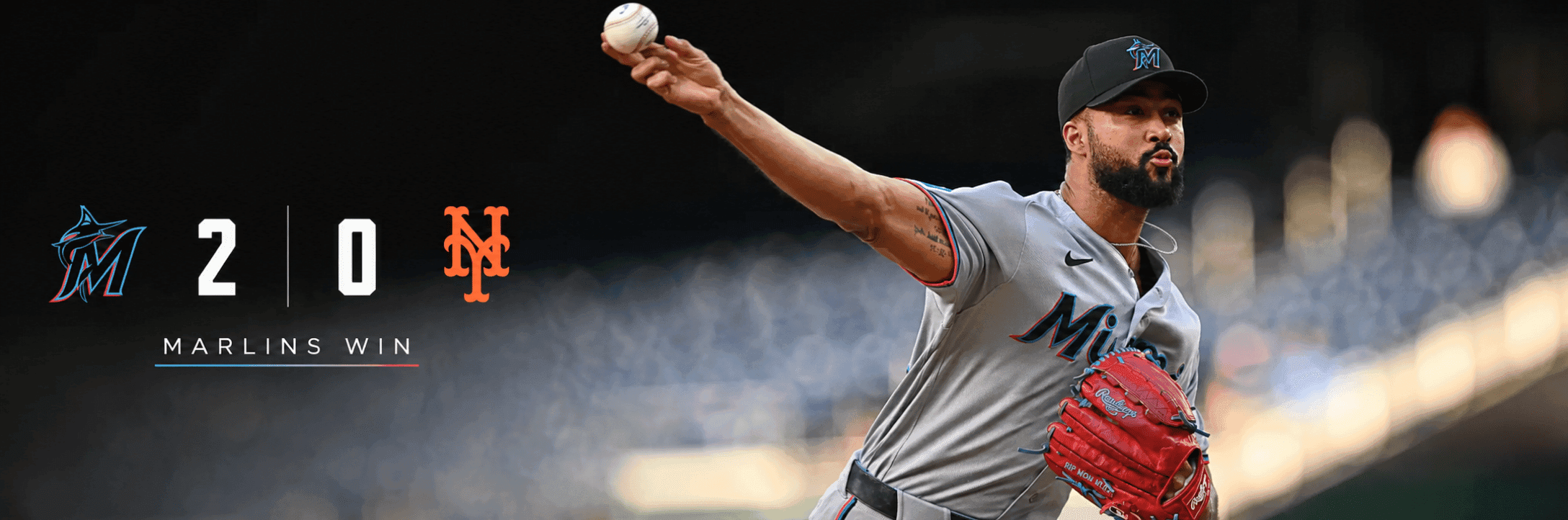 Marlins Blank Mets 2-0 Behind Dominant Pitching Performance
