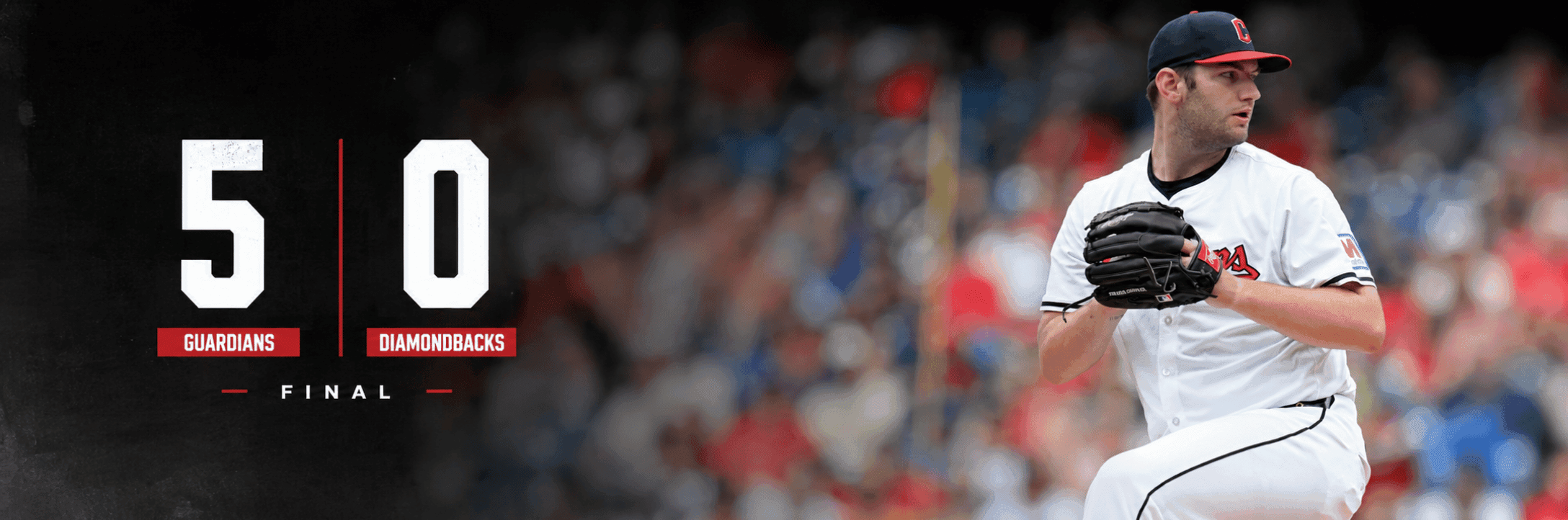 Guardians Blank Diamondbacks 5-0 Behind Gavin Williams' Dominant Performance