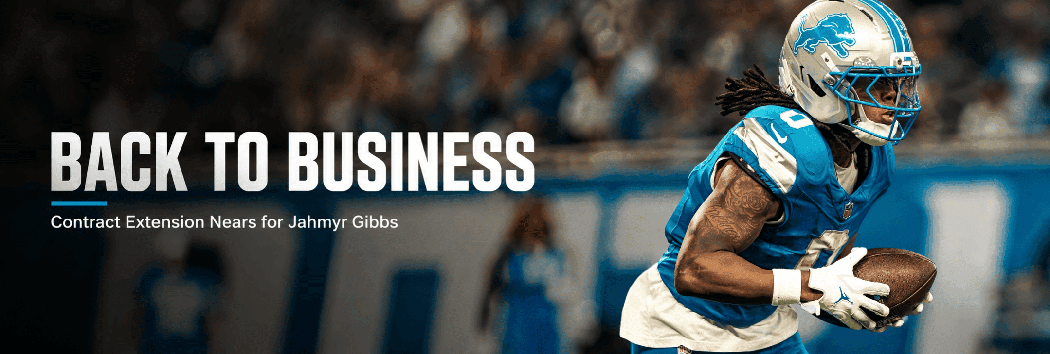 Jahmyr Gibbs Receives a Contract Extension