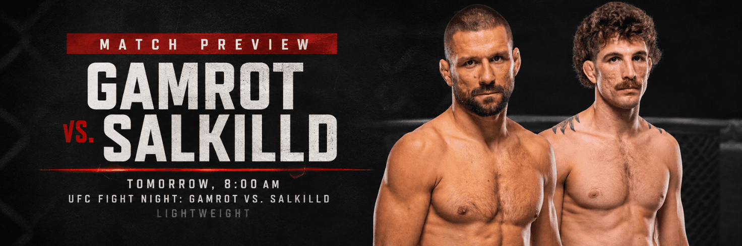 Game Preview: Gamrot vs. Salkilld Headlines UFC Fight Night with High-Stakes Lightweight Clash