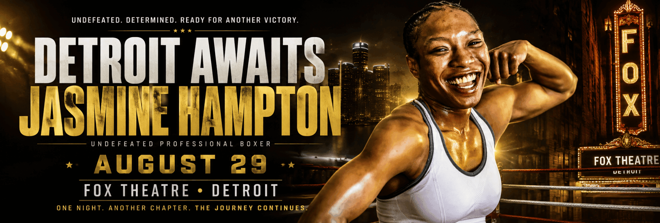 Detroit Awaits Jasmine Hampton
