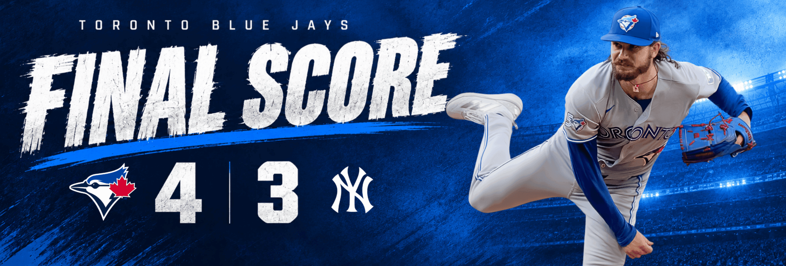 Blue Jays Hold Off Yankees Behind Lukes’ Late Homer, Win 4-3