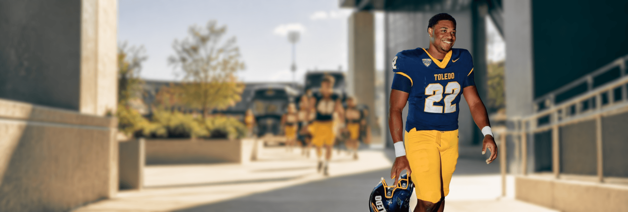 Toledo Rockets Running Back CJ Miller Named MAC Offensive Player of the Week