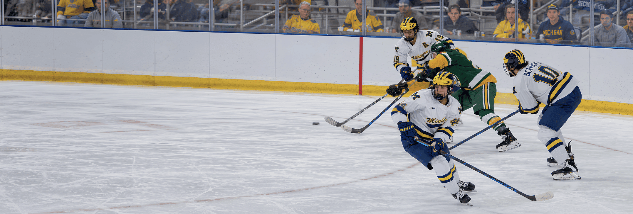 Michigan Wolverines Unleashes 10-Goal Barrage in Rout of Alaska Anchorage.