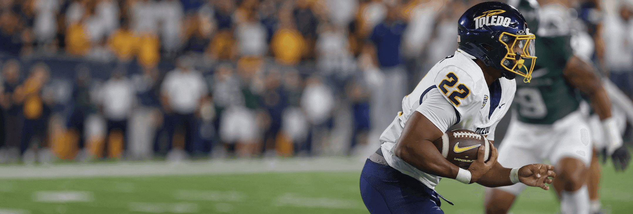 Toledo Rockets Rout Eastern Michigan Eagles 34-14 to Keep Pace in MAC Standings