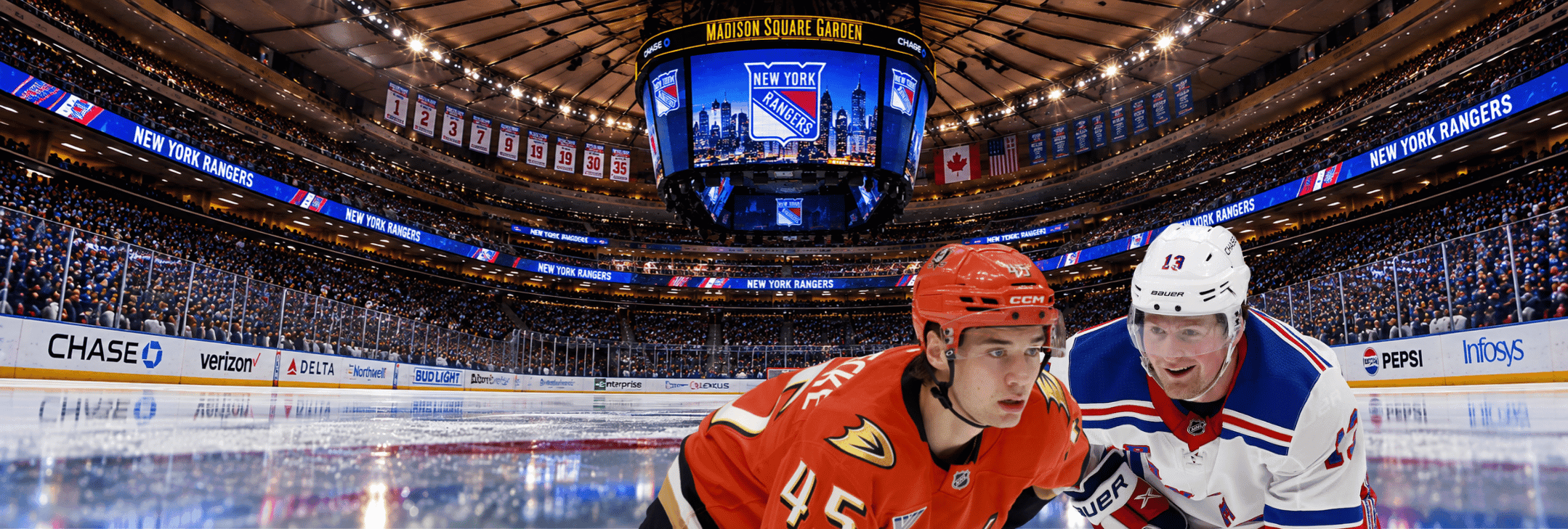Game Preview: Rangers Look To Bounce Back As Ducks Begin Road Trip