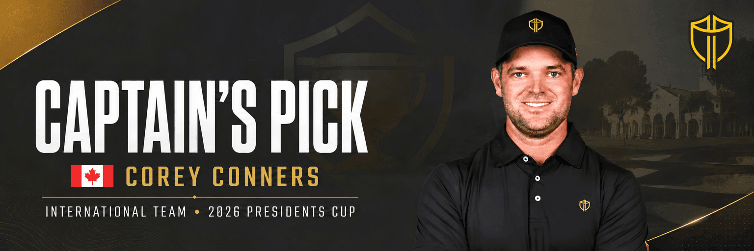 Corey Conners Named Geoff Ogilvy’s Captain’s Pick for 2026 Presidents Cup