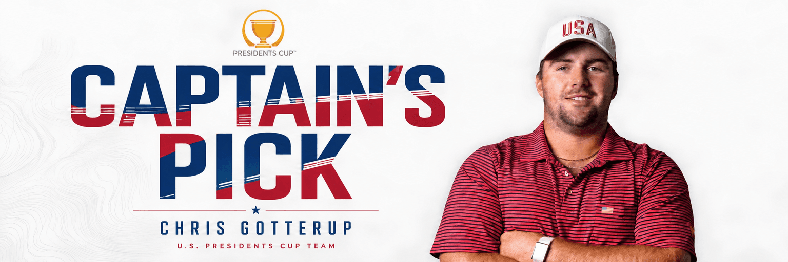 Chris Gotterup Earns Historic U.S. Presidents Cup Captain's Pick After Breakout 2026 Season