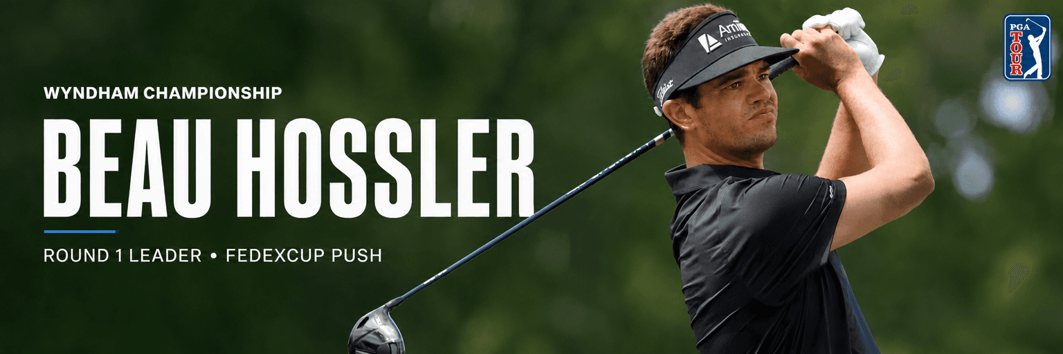 Beau Hossler Ignites Wyndham Championship with Blazing 61, Eyes Playoff Breakthrough